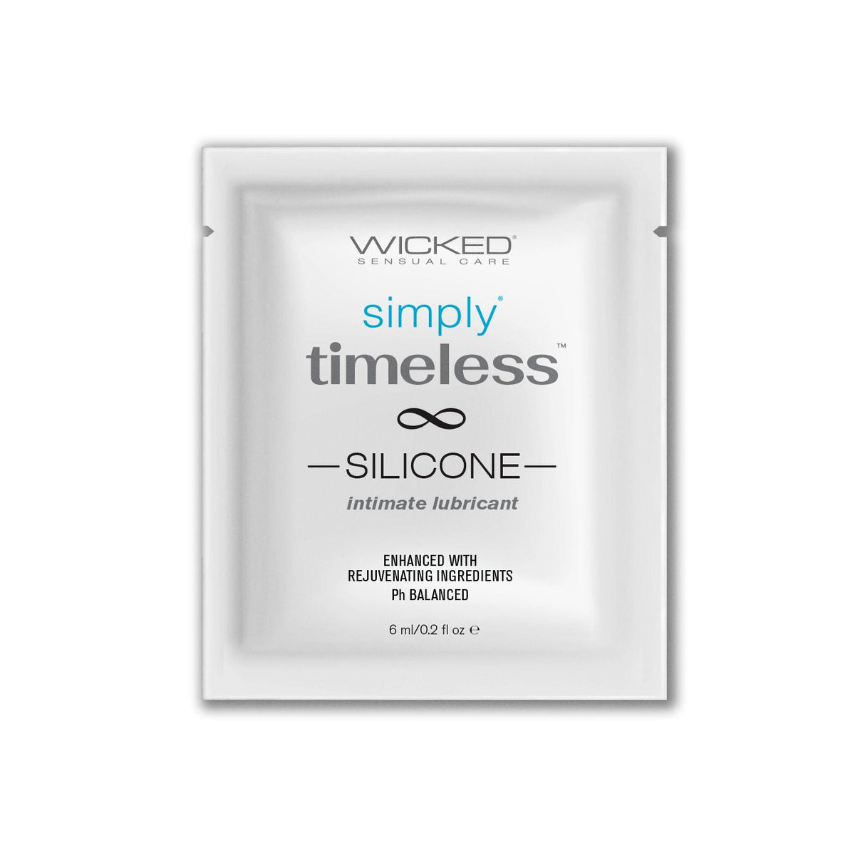 Wicked Simply Timeless Silicone Lubricant — 6 ml (0.2 fl oz) - WK860