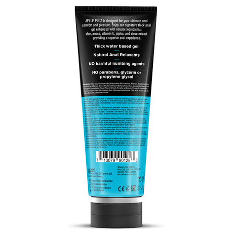 Wicked Jelle Plus Anal Lubricant - 8 oz - WS-90128