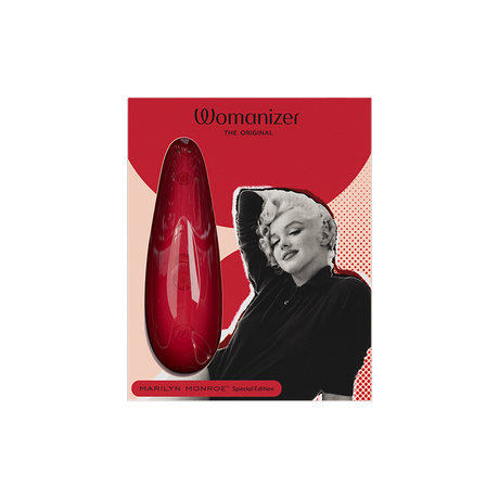 Womanizer Classic 2 Clitoral Stimulator — Marilyn Monroe Special Edition (Vivid Red) - WZ8809