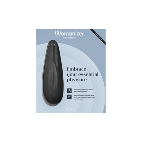 Womanizer Classic 2 Clitoral Stimulator — Black - WZ5570