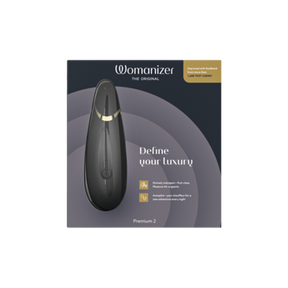 Womanizer Premium 2 Pleasure Air Clitoral Stimulator — Black - WZ5525