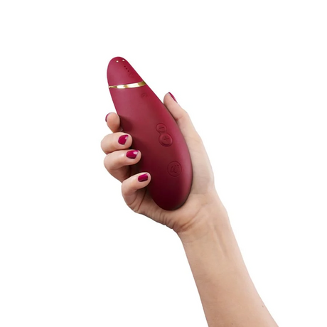 Womanizer Premium 2 Clitoral Stimulator — Bordeaux - WZ5532