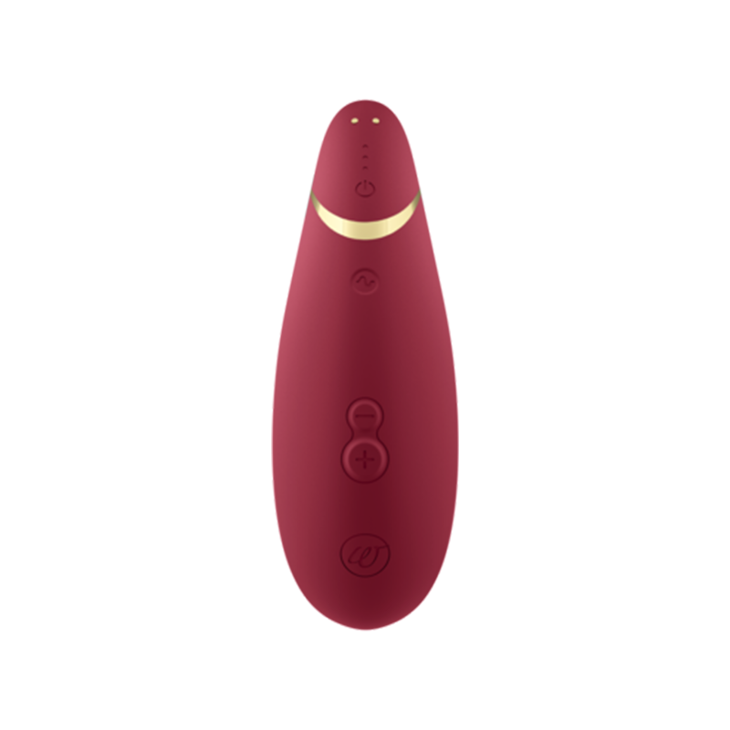 Womanizer Premium 2 Clitoral Stimulator — Bordeaux - WZ5532