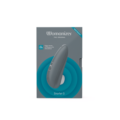Womanizer Starlet 3 Clitoral Stimulator, Gray - WZ6430