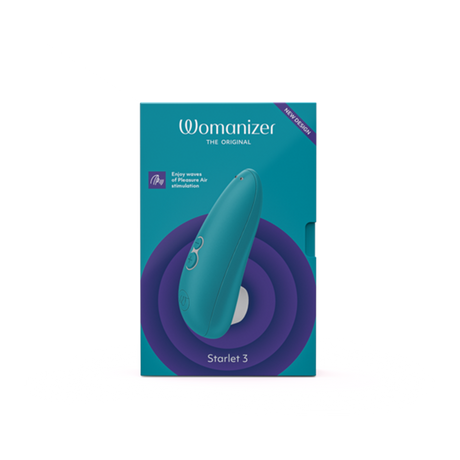 Womanizer Starlet 3 Clitoral Stimulator — Turquoise - WZ6393
