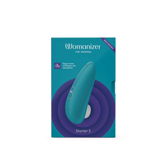 Womanizer Starlet 3 Clitoral Stimulator — Turquoise - WZ6393