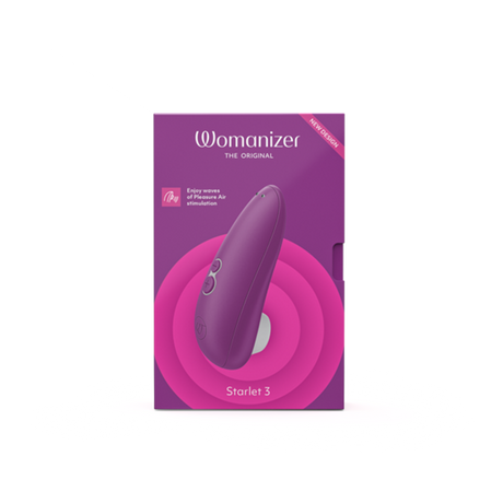 Womanizer Starlet 3 Pleasure Air Clitoral Stimulator — Violet - WZ6416