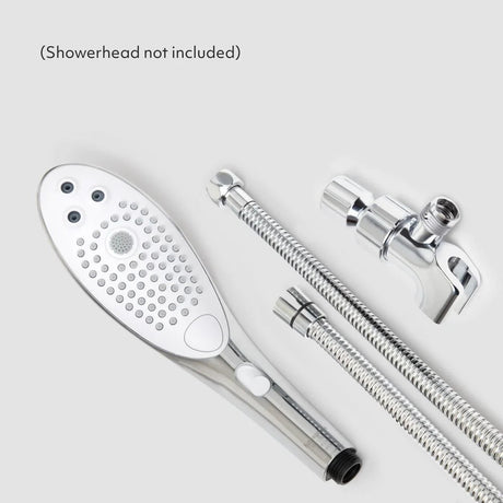 Womanizer Wave Shower Hose & Arm Mount Set — 2m Chrome - WZ3902