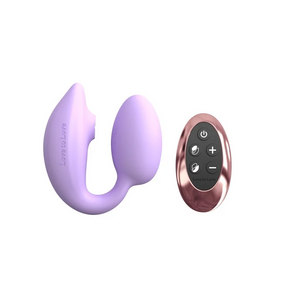 Love To Love Wonderlover Viva Mauve Dual-Stimulator Vibrator - LV3210