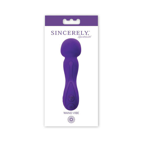 Sportsheets Sincerely Wand G-Spot Vibrator, Purple - SS520-66