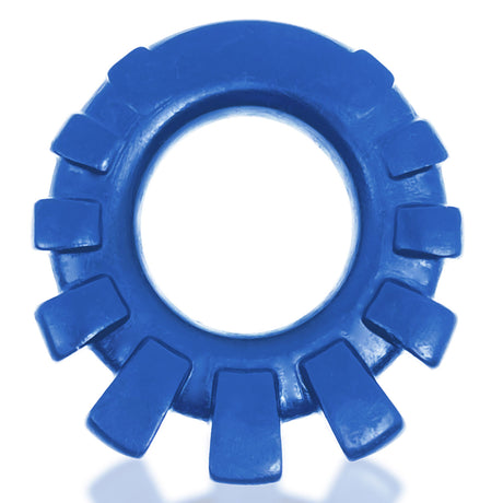 Oxballs Cock-Lug Liquid Platinum Silicone Cockring — Marine Blue - OX-1922-MRN