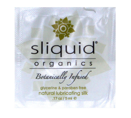 "Organics Silk Pillows - 200 Case Count - .17 Oz./ 5ml Foils SLIQ094"
