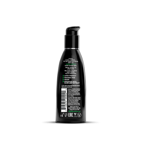Wicked AQUA Candy Apple Water-Based Lubricant, 2 oz - WS-90402
