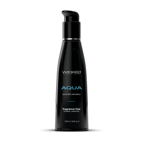 Wicked Aqua Water-Based Lubricant, 4 oz - WS-90104