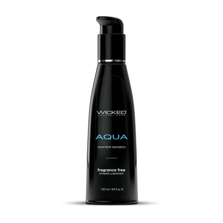 Wicked Aqua Water-Based Lubricant, 4 oz - WS-90104