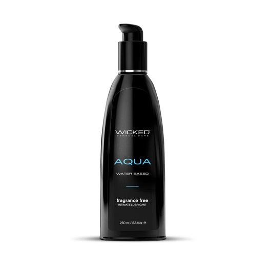 Wicked Aqua Water-Based Lubricant — 8.5 oz - WS-90108