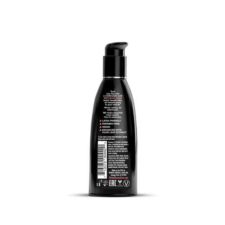 Wicked Aqua Water-Based Lubricant, Birthday Cake Flavor, 2 oz - WS-90442