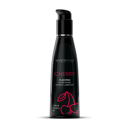 Wicked Aqua Cherry Personal Lubricant 4 oz - WS-90434