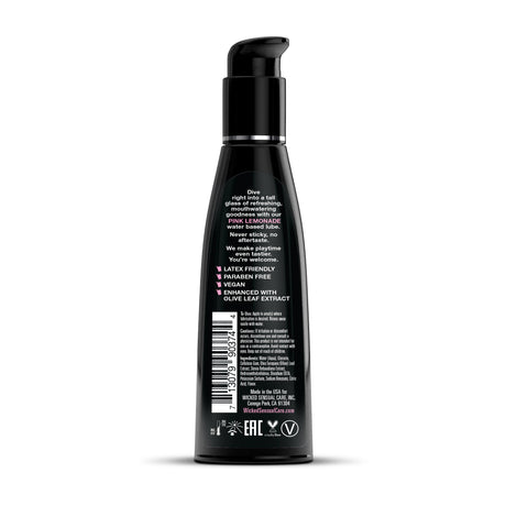 Wicked AQUA Pink Lemonade Lubricant, 4 oz - WK301