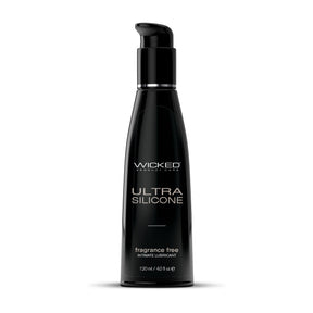Wicked Ultra Silicone Lubricant — Fragrance-Free 4 oz - WS-90504
