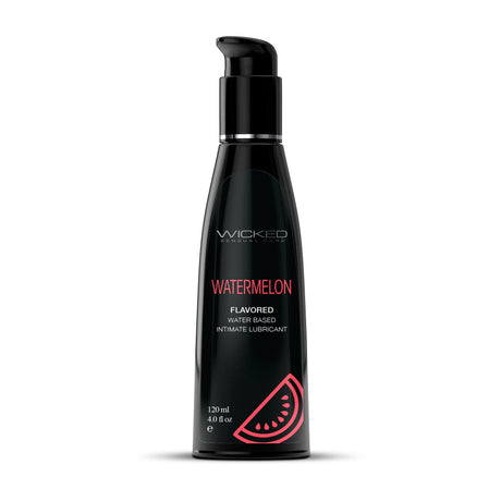 Wicked AQUA Watermelon Lubricant - 4 oz - WS-90424