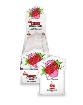Little Genie Smack Tarts Sour Cherry Lube Pouches 36 x 3ml - LG-BT450PD