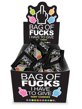 Little Genie Bag of F***s I Have to Give — 100-Count Candy Display - LG-CP1216