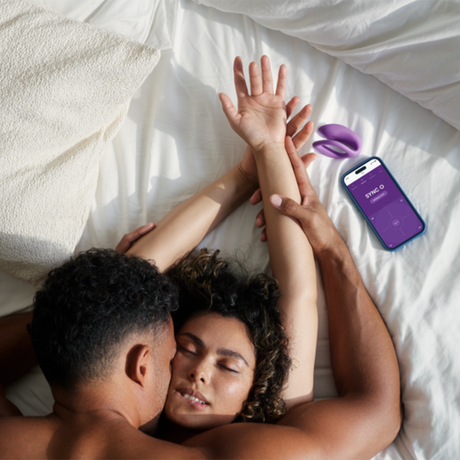 We-Vibe We‑Vibe Sync O Couples C‑Shape Vibrator — Purple - WE2905