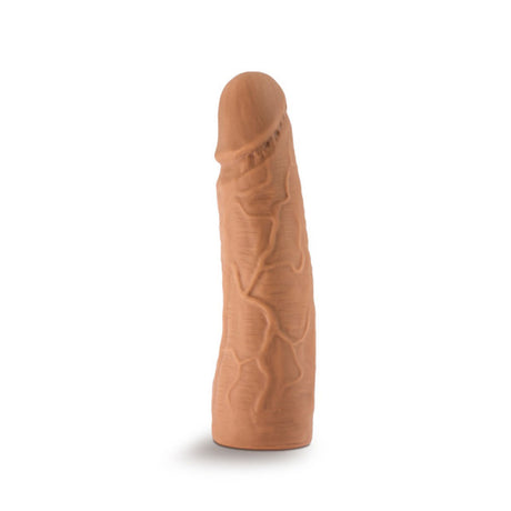 Blush Lock On 7 Inch Realistic Dildo — Mocha - BL-51377