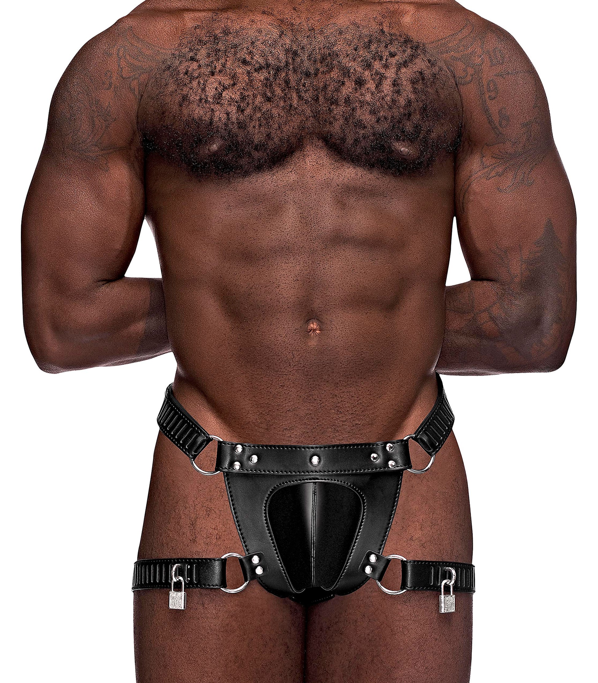 "Scorpio Leather Short - One Size - Black MP-550266BK1S"