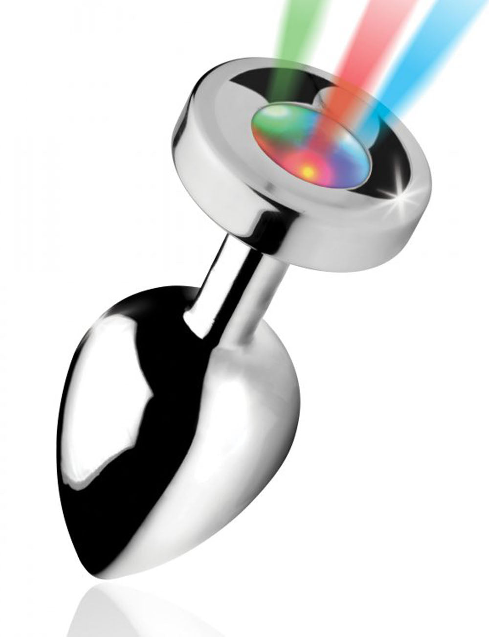 Light Up Large Anal Plug by XR Brands