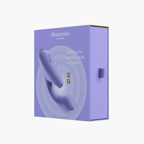 Womanizer Duo 2 Dual Clitoral & G-Spot Vibrator — Lilac - WZ1145