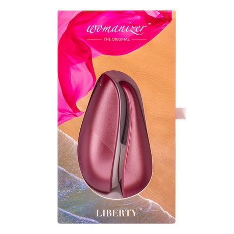 Womanizer Liberty Clitoral Stimulator — Pink Rose - WZ1046