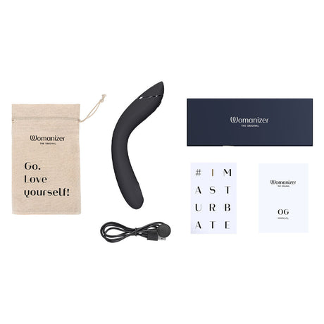 Womanizer OG G-Spot Vibrator with Pleasure Air — Slate Grey - WZ6263