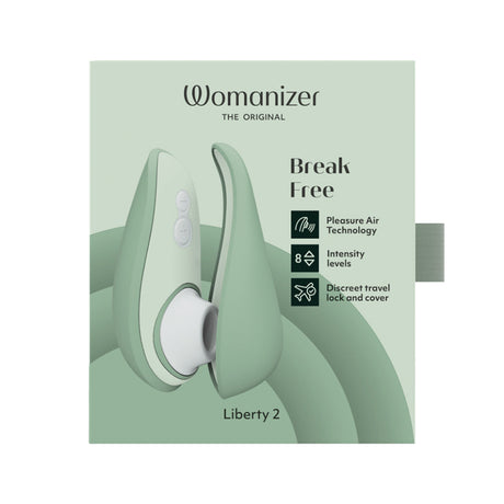 Womanizer Liberty 2 Clitoral Stimulator — Sage - WZ2776