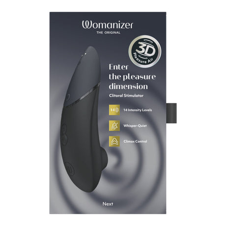 Womanizer Next Pleasure Air Clitoral Stimulator, Black - WZ3667
