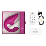 Womanizer Blend Vibrant Pink Dual-Stimulation Rabbit Vibrator - WZ2968