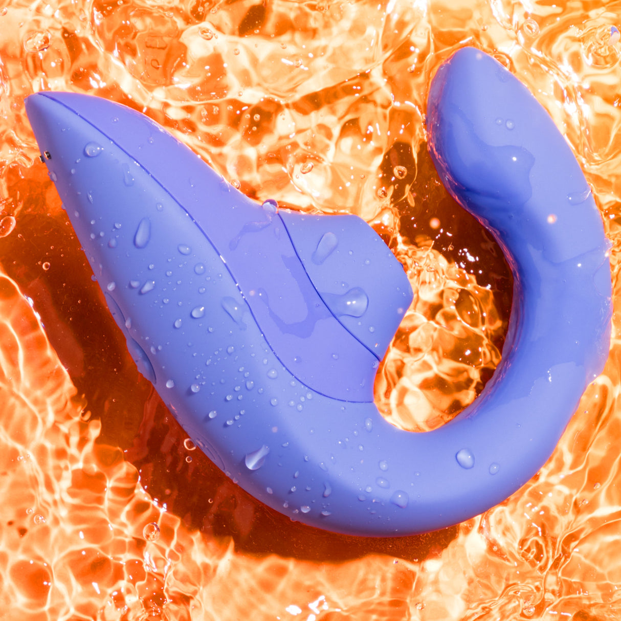 Womanizer Blend Rabbit Vibrator — Vibrant Blue - WZ3766