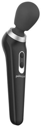 BMS Factory Palmpower Extreme Wand Vibrator — Black - BMS30911