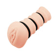 Pretty Love Ressi Flesh 3D Vagina Masturbator, White — 85 mm - BM-009150H