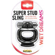 "Wet Dreams Super Stud Sling - Black HTP2935"