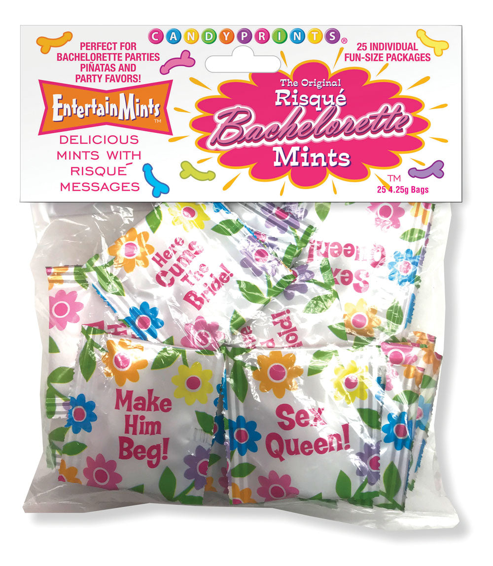 Little Genie Risque Bachelorette Mints — 25 Fun-Size Packs - CP-922