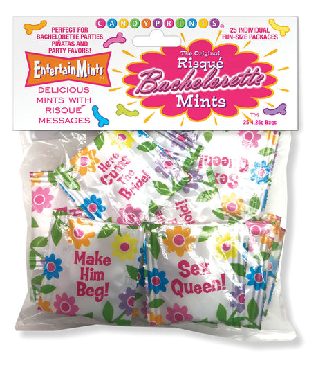 "Risque Bacherlorette Mints - 25 Individual Fun Size Packages CP-922"