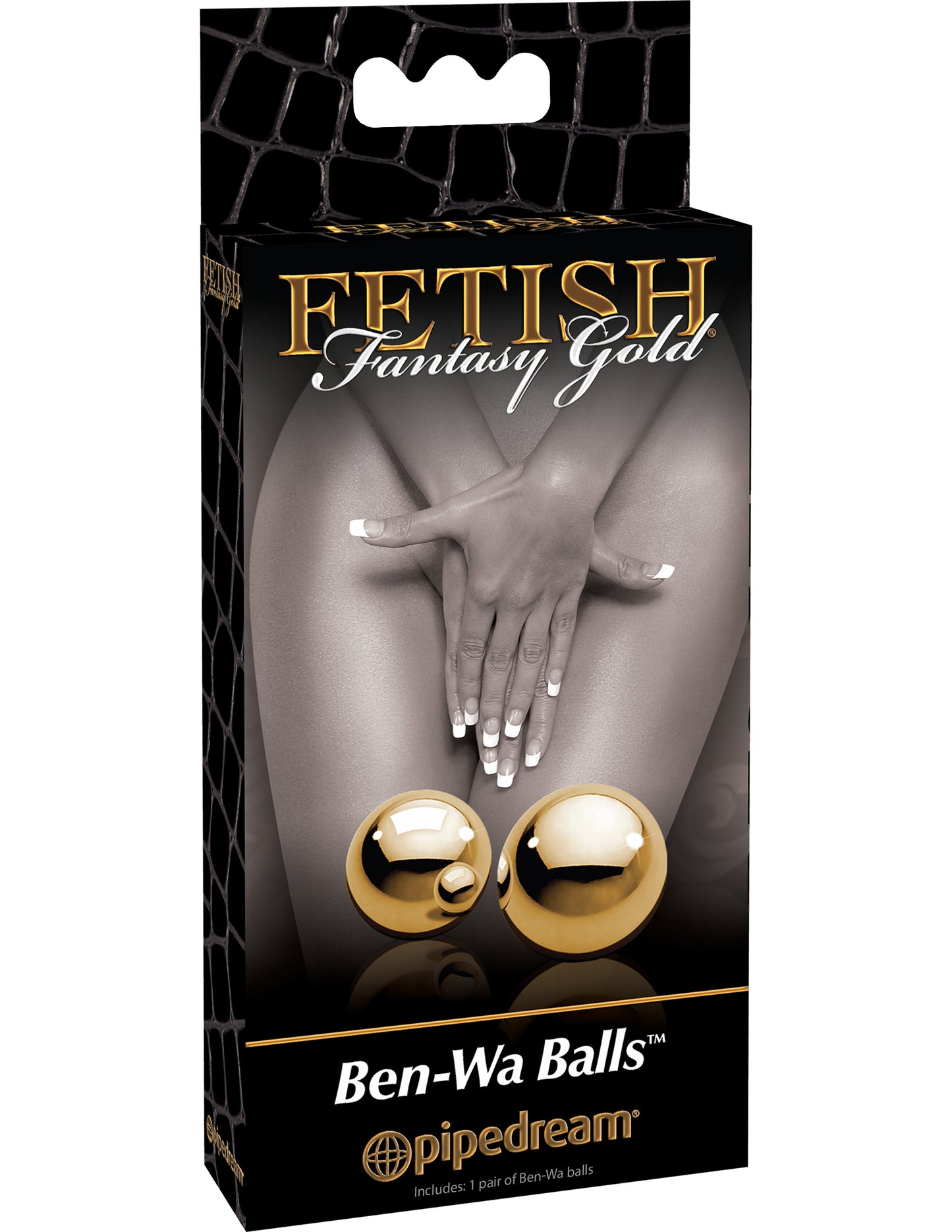 Fetish Fantasy Gold Ben-Wa Balls - Gold by Pipedream