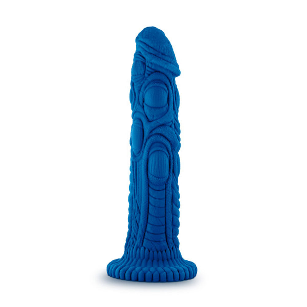 The Realm - Draken - Lock on Dildo - Blue by Blush