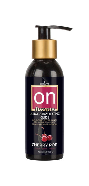 Sensuva On Insane Ultra-Stimulating Personal Moisturizer — 4 oz Cherry Pop - SEN-VL588-ML