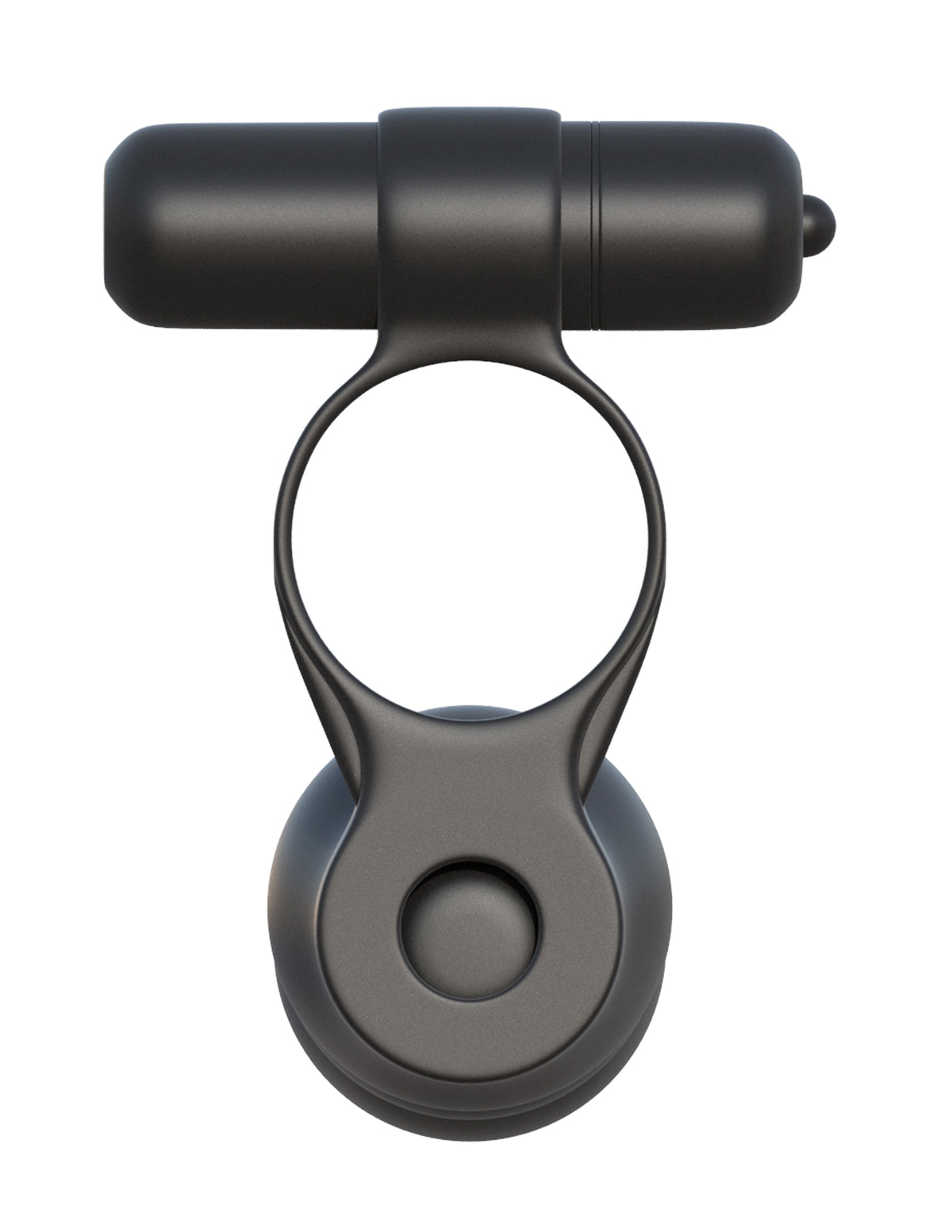Fantasy C-Ringz Posable Partner Double Penetrator - Black by Pipedream