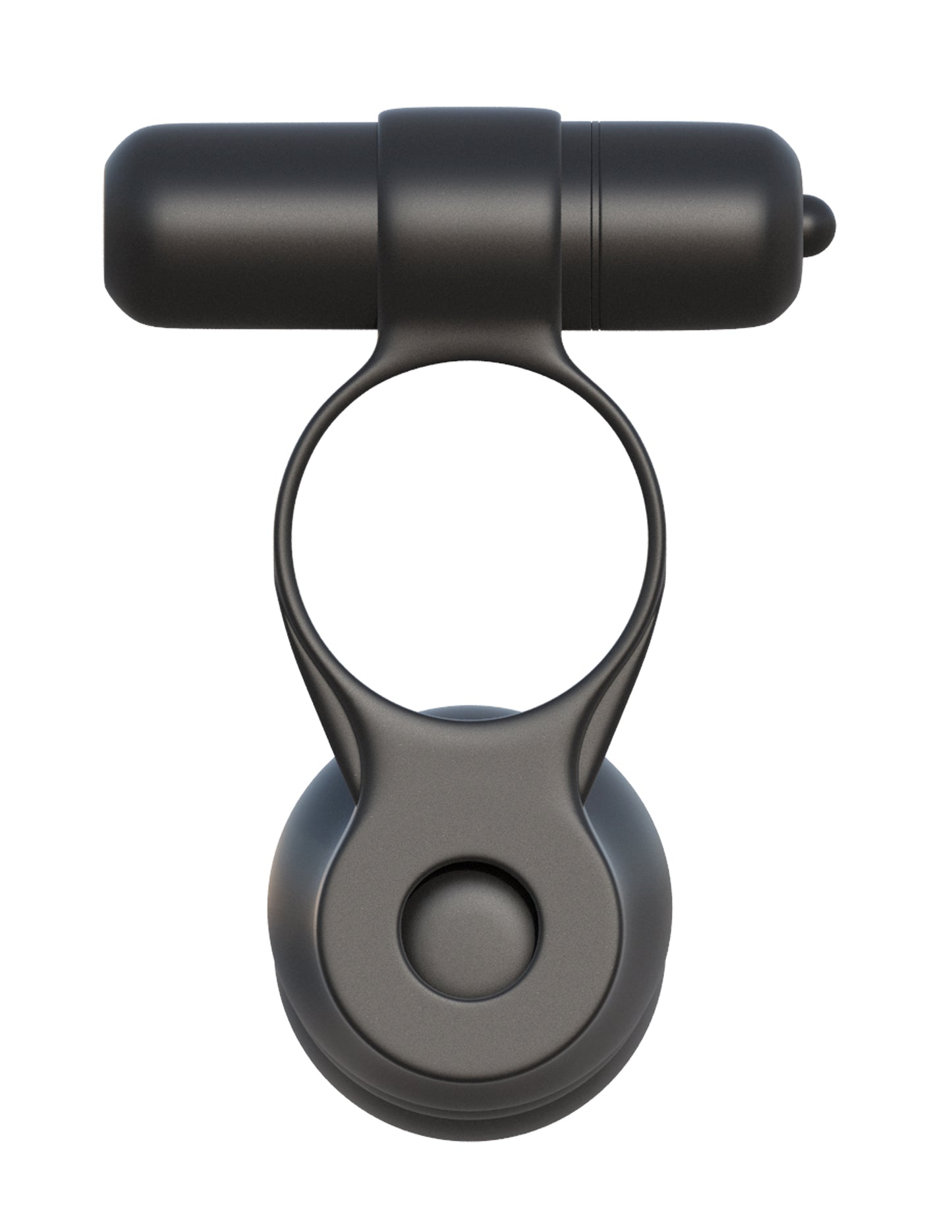 Fantasy C-Ringz Posable Partner Double Penetrator - Black by Pipedream