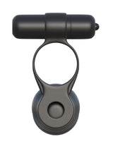 Fantasy C-Ringz Posable Partner Double Penetrator - Black by Pipedream