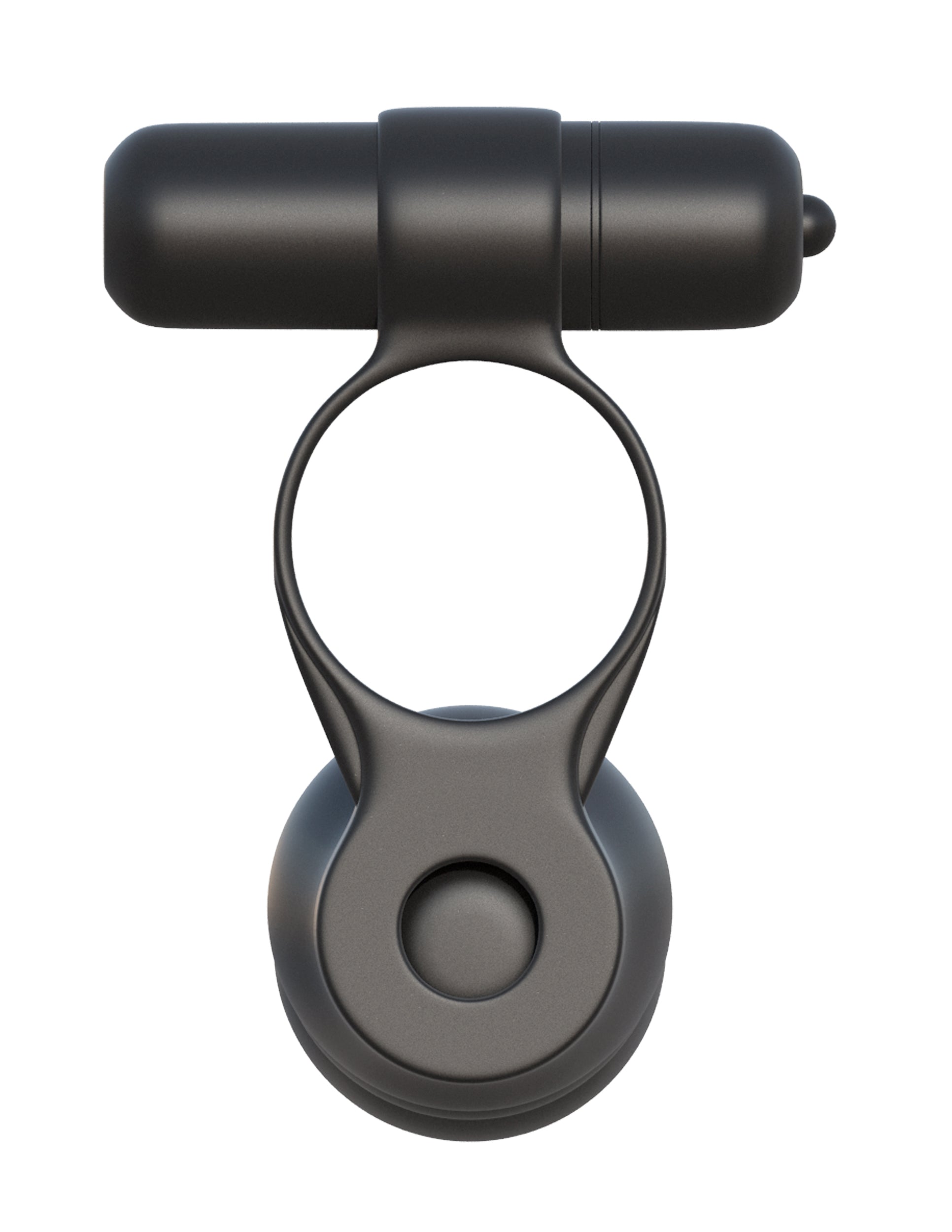 Fantasy C-Ringz Posable Partner Double Penetrator - Black by Pipedream